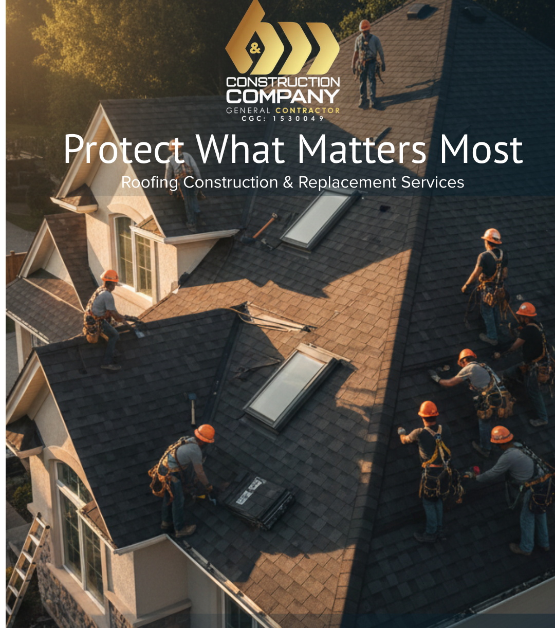 General contractor in Orlando, FL providing construction, remodeling, roofing and custom home services